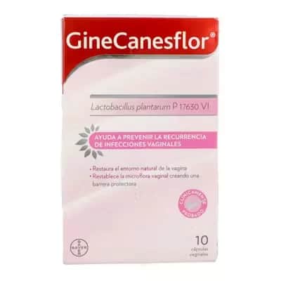 Ginecanesflor 10 Caps - Probiótico Vaginal