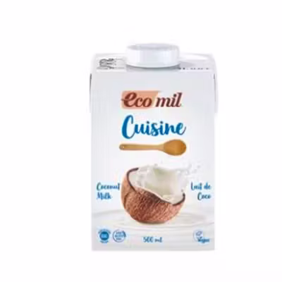 Crema de Coco Ecomil Cuisine Bio 500Ml - Cocina
