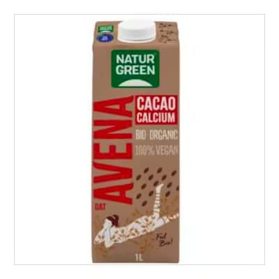 Naturgreen Bebida Avena Choco-Calcio - Nutritiva y Digestiva