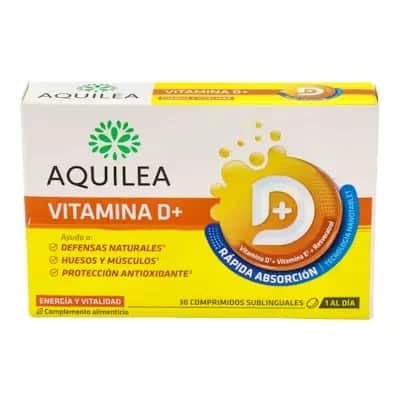 Aquilea Vitamina D+ 30 Comp Sublinguales | Absorción Rápida