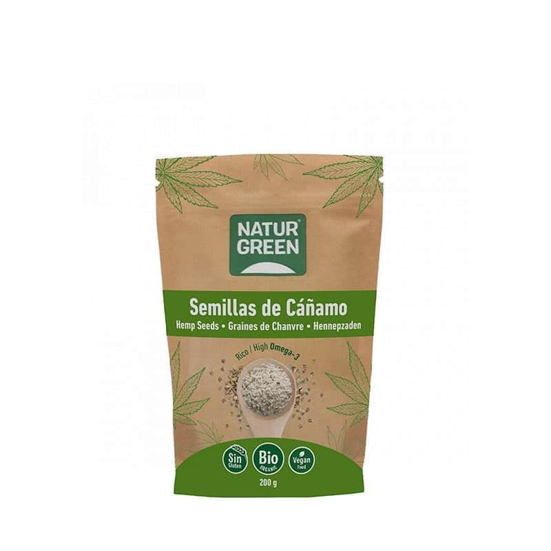 NaturGreen Semillas Ecológicos de Cáñamo 200gr
