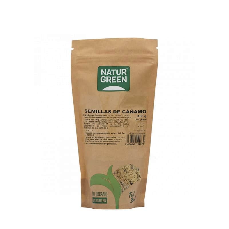 NaturGreen Semillas Ecológicas de Cáñamo 400gr