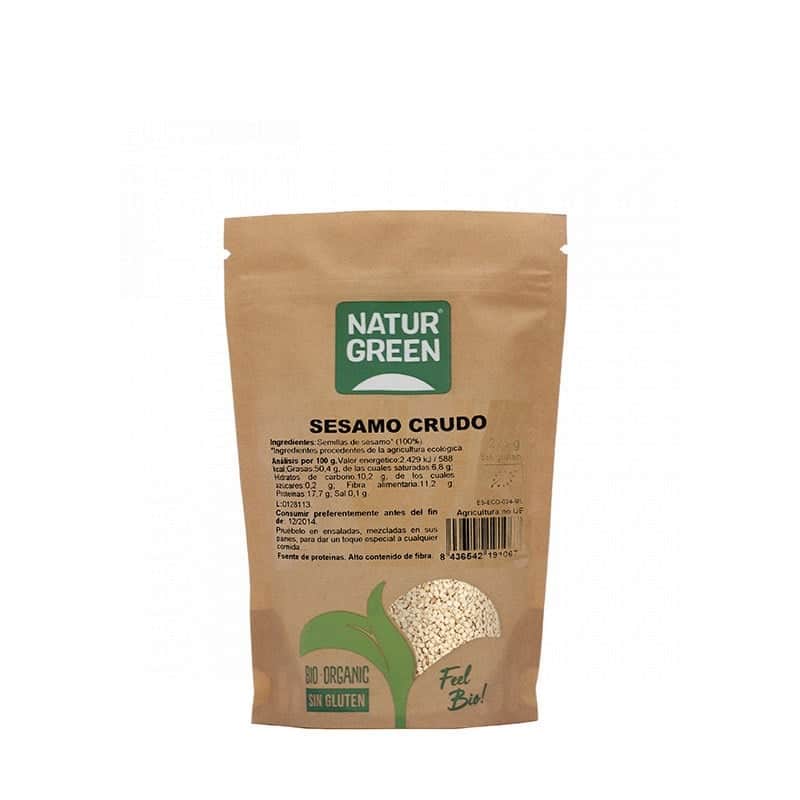 NaturGreen Sésamo Crudo Ecológico 225gr