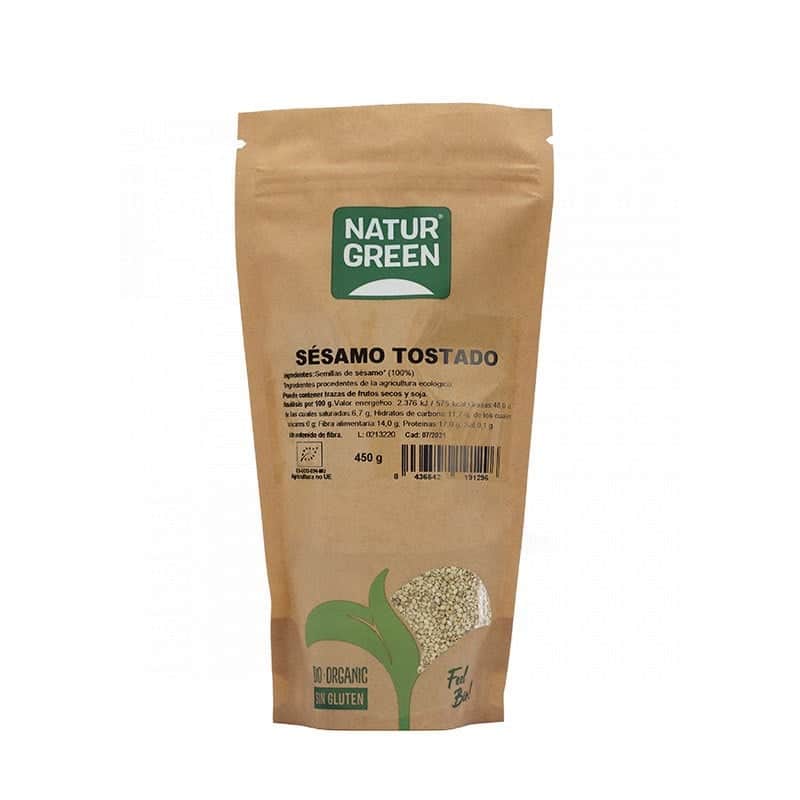 NaturGreen Sésamo Tostado Ecológico 450gr
