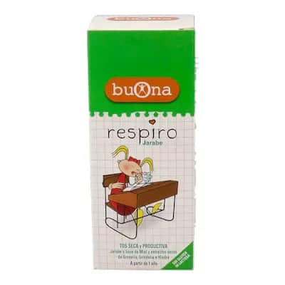 Buona Respiro Jarabe 140ml - Alivio de Tos