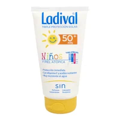 Ladival Niños Piel Atop FPS 50+ 150ml
