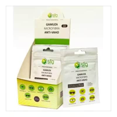 SFG Clean Gamuza Anti-Vaho Microfibra 25ud - Lentes