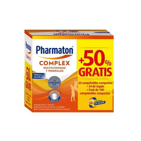 Pharmaton Complex 66comp + 34comp