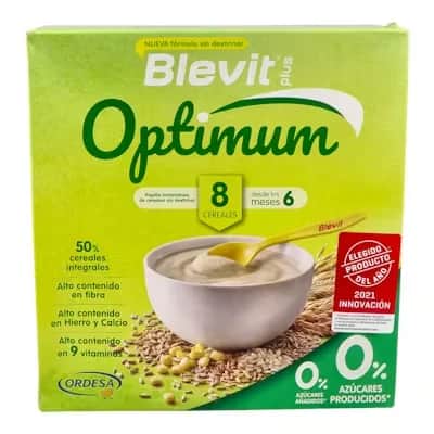Blevit Plus Optimum 8 Cereales - Papilla Bebé