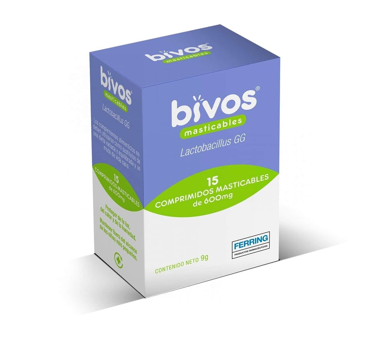 Bivos Lactobacillus Masticables - Flora Intestinal