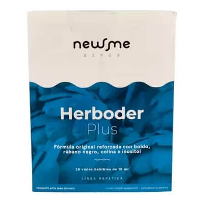 Herbora Herboder Plus 20 Viales - Depuración Intensiva