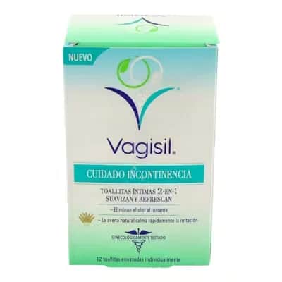 Vagisil Toallitas Incontinencia - Limpieza portátil