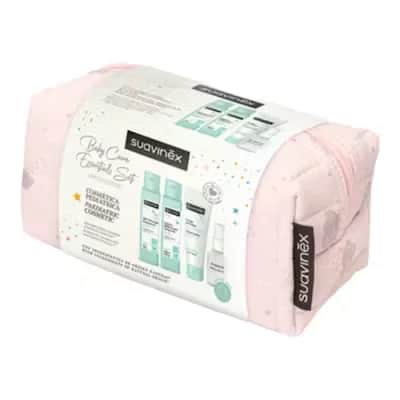 Suavinex Neceser Tela Viaje Rosa