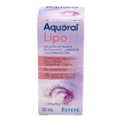Aquoral Lipo Sol - Lubricante Ojos Secos