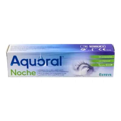 Aquoral Noche Ungüento - Sequedad Ocular