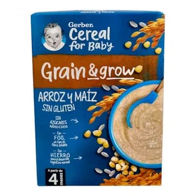 Gerber Papilla Sin Gluten | Bebés sensibles
