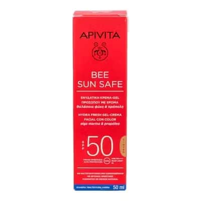 Apivita Hydra Fresh SPF50 Color - Protector Solar Maquillante