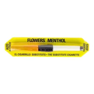 Cigarrillo Flower Mentol 3 Piezas - Sustitutivo del Tabaco
