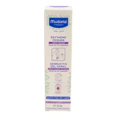 Mustela Spray Cambio Pañal 75ml - Protección Dermatitis