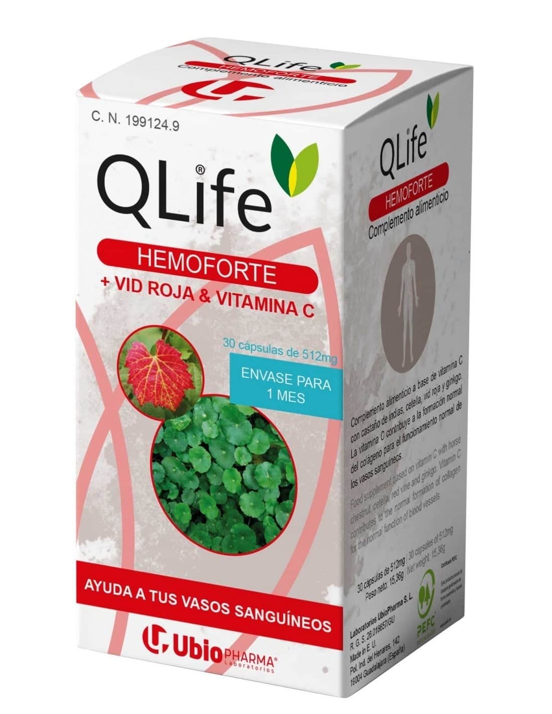 QLife Hemoforte 30 Cápsulas