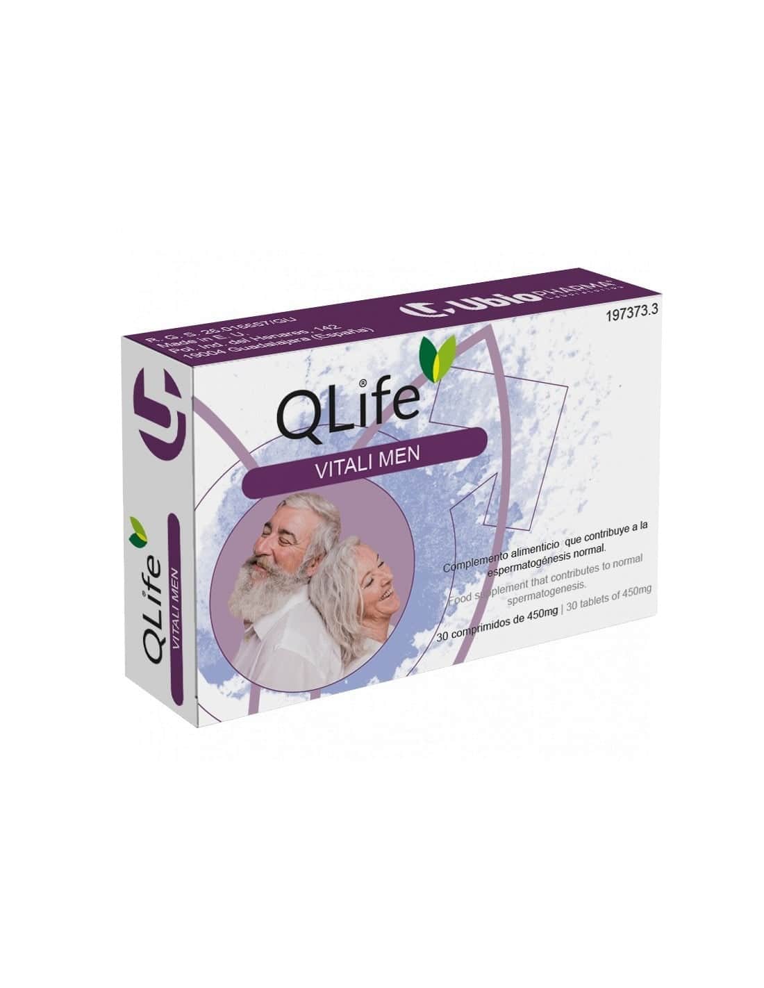 QLife VItali Men 30 Comprimidos
