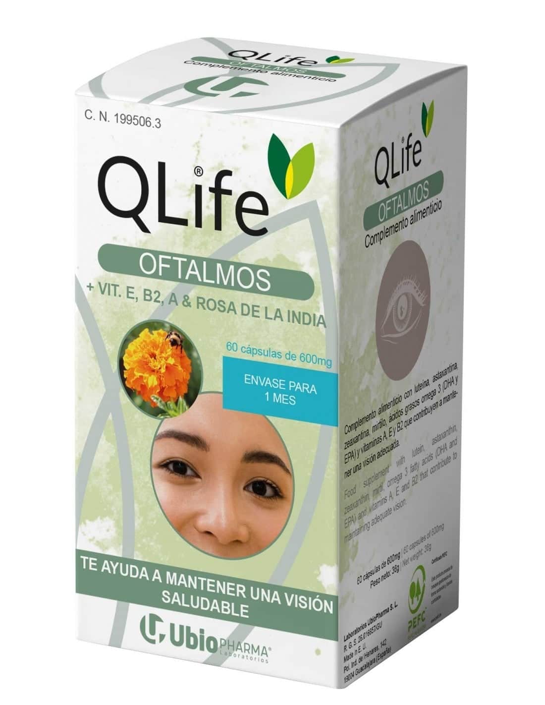 QLife Oftalmos 60 Cápsulas