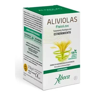 Aliviolas Fisiolax 90 comprimidos - Tránsito intestinal