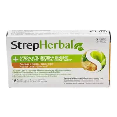 Strepherbal Propólis Melisa - Garganta Irritada