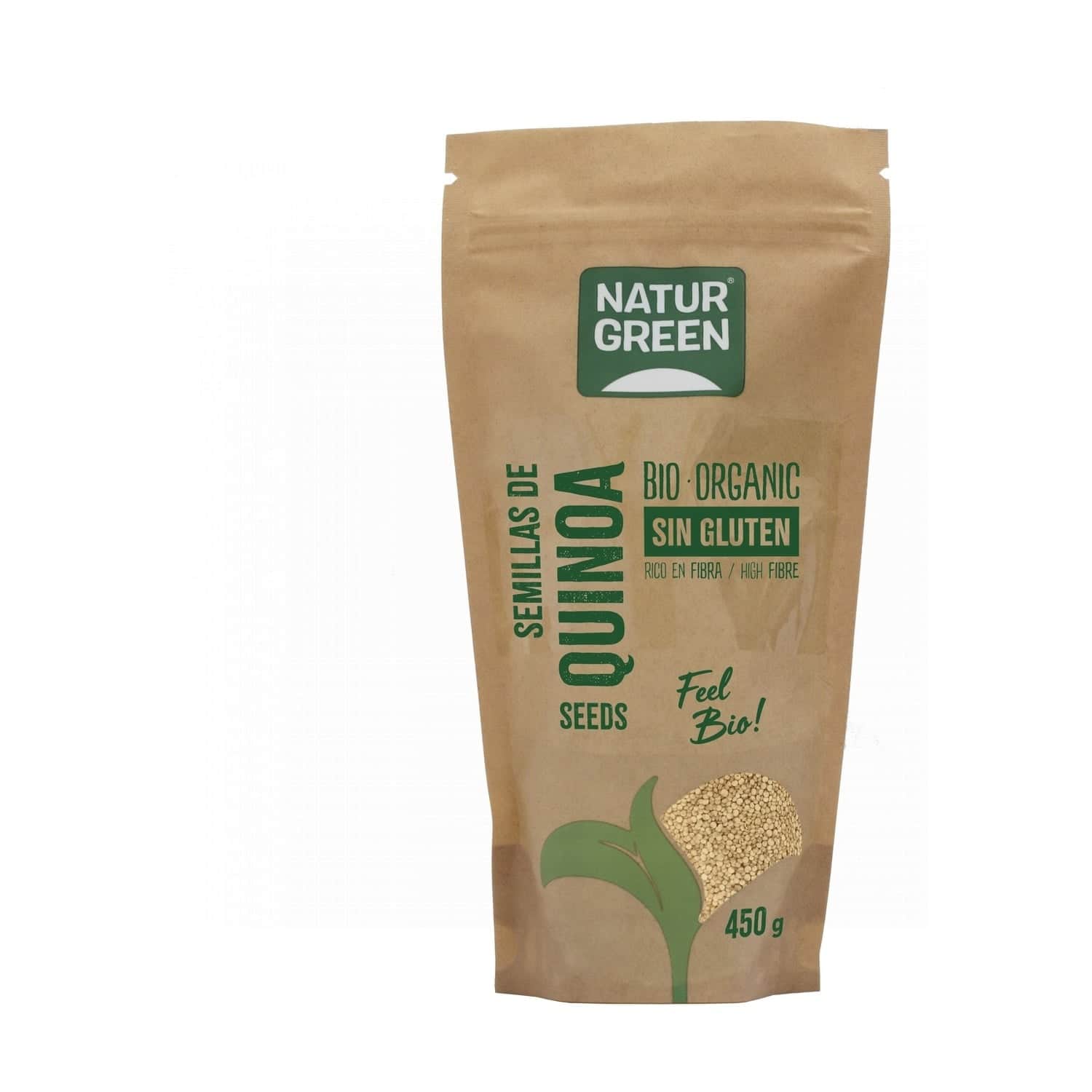 NaturGreen Pack 12x Quinoa Ecológica en Grano 225gr