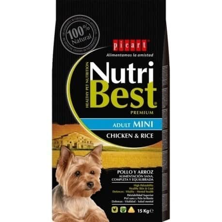 Picart Nutribest Adult Mini Pollo y Arroz 3 Kg
