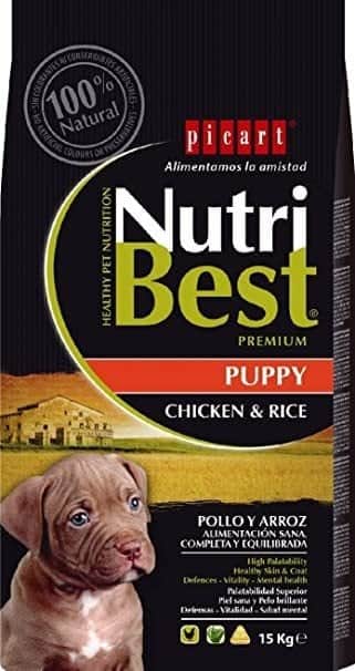 Picart Nutribest Puppy Pollo y Arroz 3kg