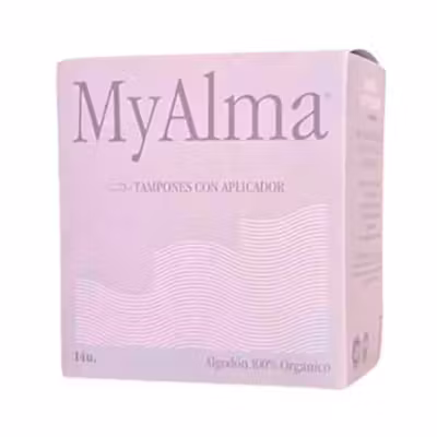 Tampones Aplicador Mini MyAlma - Algodón Orgánico Certificado