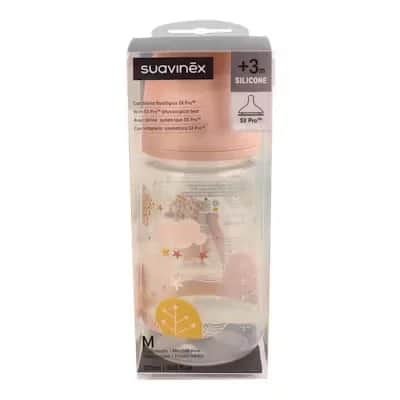 Biberón Suavinex 270ml Flujo Medio +3M