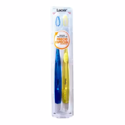 Lacer Technic Duplo - Cepillo Dental Medio