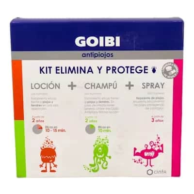 Goibi Antipiojos Kit - Eliminación Integral