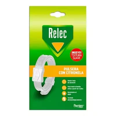 Relec Pulsera Familia Blanca - Repelente Mosquitos