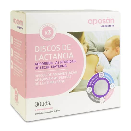 Aposán Discos de Lactancia 30uds