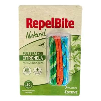 Repelbite Natural Pulsera Cuerdas Pack 3 | Mosquitos
