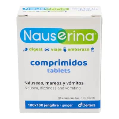 Nauserina 30 Comprimidos | Control de náuseas