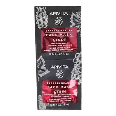 Apivita Express Beauty Mascarilla Antiarrugas Uva