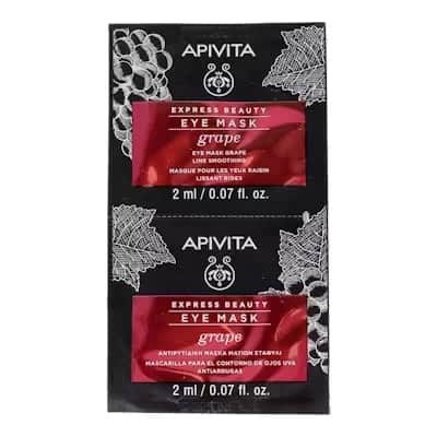 Apivita Express Mascarilla Contorno Ojos Uva