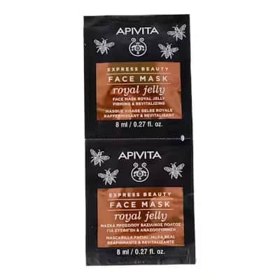 Apivita Express Gold Mascarilla Reafirmante Jalea Real