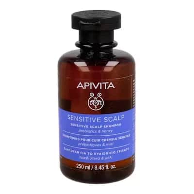 Apivita Champú Cuero Cabelludo Sensible - Prebióticos y Miel