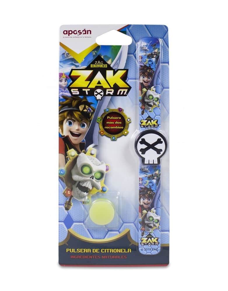 Aposan pulsera citronella Zak Storm