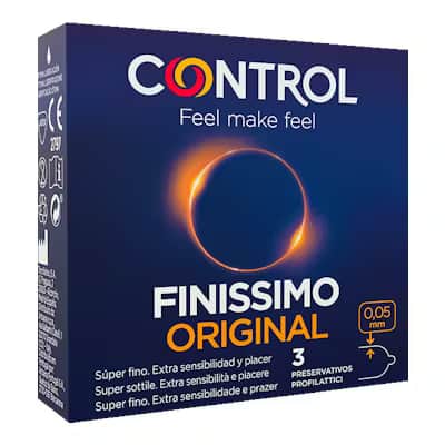 Control Preservativo Finissimo Original 3ud - Extra Fino