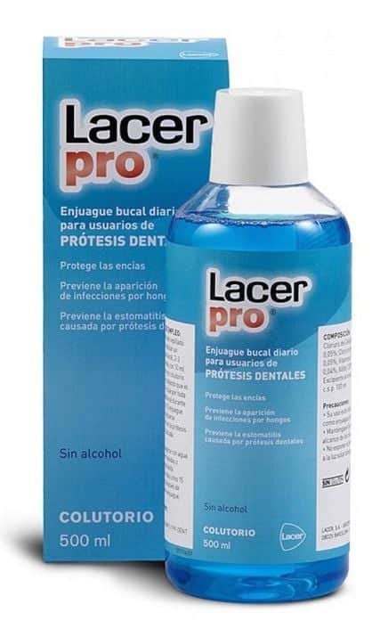 Lacer Pro Colutorio - Higiene Prótesis Dental
