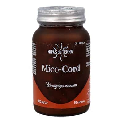 Mico Cord Cordyceps 70 Cápsulas - Energía e inmunidad