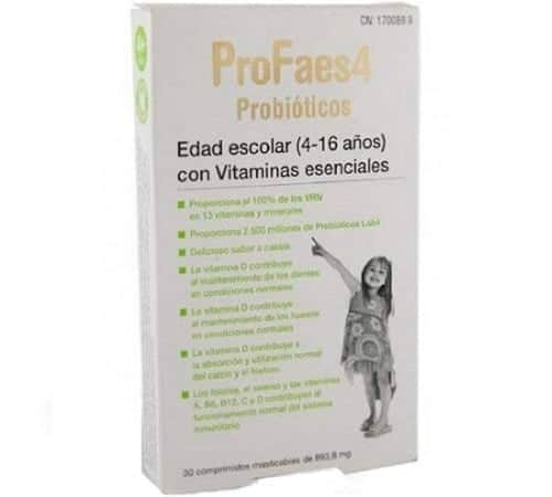Profaes4 Edad Escolar - Probiótico Inmunidad Niños