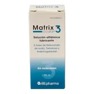 Matrix Ocular 3 Gotas - Sequedad Ocular