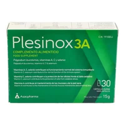 Plesinox A 30 Caps - Omega 3 y Vitamina A